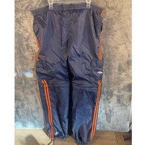 VTG 90s Logo 7 Denver Broncos Convertible/Zip Off Windbreaker Pants/Shorts Large
